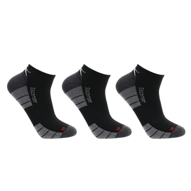 Slazenger - Sneaker-Socken für Herren (3er-Pack) (Schwarz)