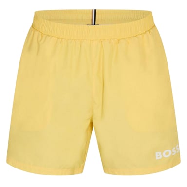 Boss - "Dolphin" Badeshorts für Herren (Leuchtend Gelb)