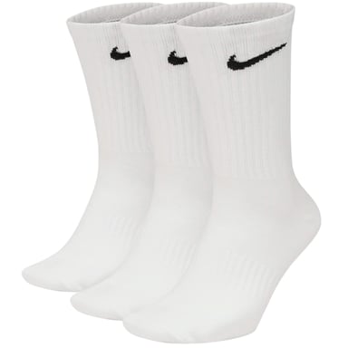 Nike Everyday Lightweight Training Crew Socks White 3 Pairs