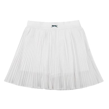 Slazenger - Rock für Mädchen, Mikrofalten, Tennis (Weiß)