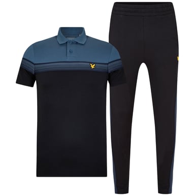 Lyle & Scott - Trainingsanzug-Set für Herren (2er-Pack) (Helles Marineblau)