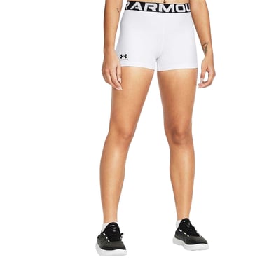 Under Armour - "HeatGear" Kompressions-Shorts für Damen (Weiß)
