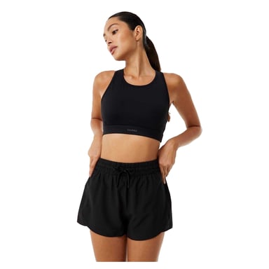 USA Pro - Laufshorts für Damen (Schwarz)