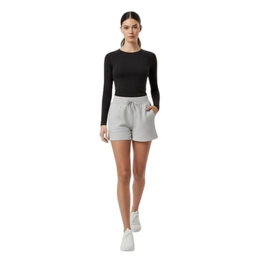 USA Pro - Shorts für Damen (Grau meliert)