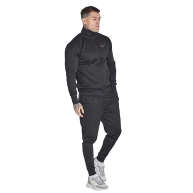 SikSilk - "Essential" Jacke für Herren, Athletisch (Schwarz)