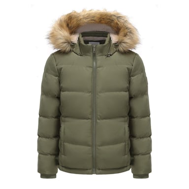 SoulCal - "Bubble" Steppjacke für Damen (Khakigrün)