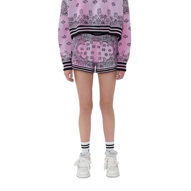 Amiri - Basketball-Shorts für Damen (Pink/Schwarz)