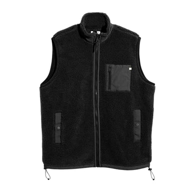 Farah - "Grant" Weste für Herren, Fleece (Schwarz)