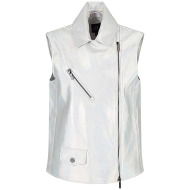 Armani Exchange - Weste für Damen, Schimmer, Ärmellos (Bunt meliert)