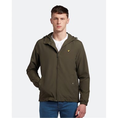 Lyle & Scott - Jacke für Herren, mit Kapuze, Wasserbeständig (Oliv)