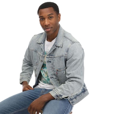 Levis - Truckerjacke für Herren, Baumwolle (Denim)