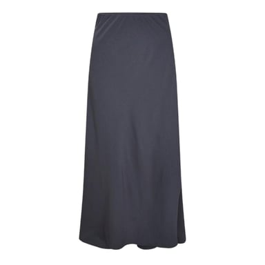 Pieces - Midirock für Damen, A-Linie, gewebter Stoff (Magnet (Farbe))