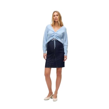 Mamalicious - "Mlatlanta" Rock für Damen, Denim (Dunkelblau)
