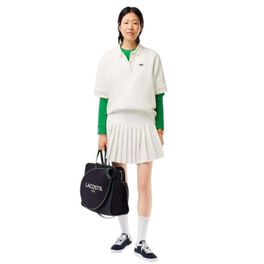 Lacoste - "Roland Garros Edition" Rock für Damen (Cremefarbe)