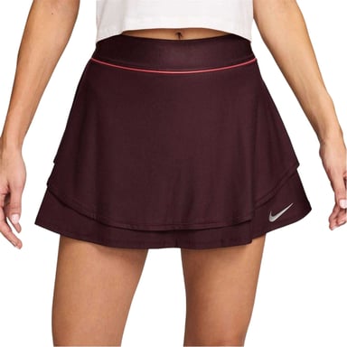 Nike - "New York Grand Slam" Rock für Damen, Anliegend (Burgunderrot)