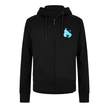 Money - Hoodie mit durchgehendem Reißverschluss für Herren (Schwarz)