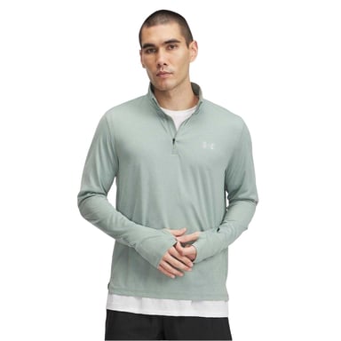 Under Armour - "Launch" Trainingsjacke für Herren, mit kurzem Reißverschluss (Grün)