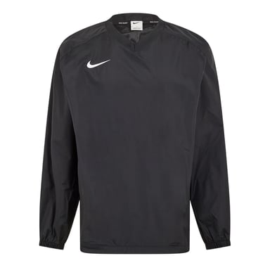 Nike - Drill-Top für Herren, V-Ausschnitt (Schwarz)