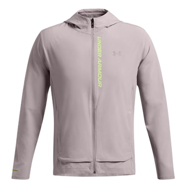 Under Armour - "Outrun" Kapuzenjacke für Herren (Grau Dämmerung)