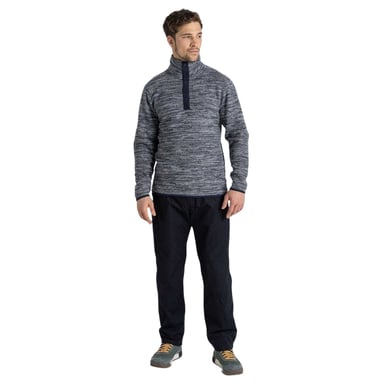 Craghoppers - "Finnian" Fleece-Oberteil für Herren, Langärmlig (Marineblau meliert)