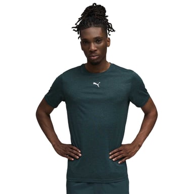 Puma - "Tad" T-Shirt für Herren, Performance, Fitnessstudio (Terrain grün)