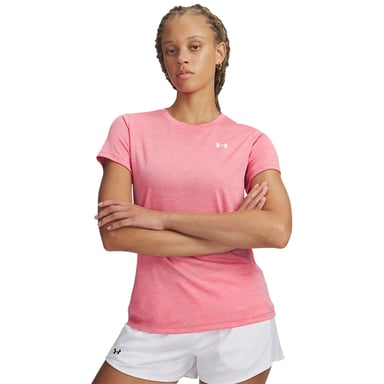 Under Armour - T-Shirt für Damen, kurzärmlig (Pink)