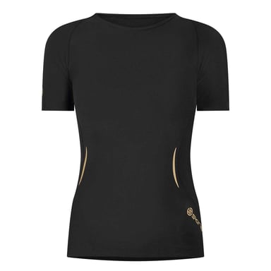 Skins - "A400" Kompressions-Shirt für Damen (Schwarz)