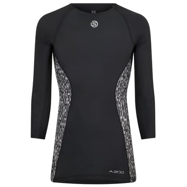 Skins - "A200" Oberteil für Herren, Langärmlig (Schwarz)