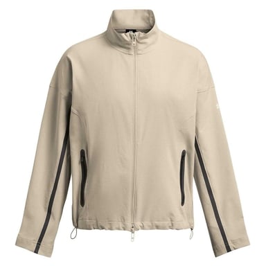 Under Armour - "Unstoppable" Trainingsjacke für Damen, Ventiliert, Athletisch (Beige)