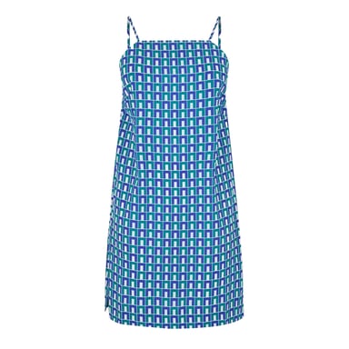 Lacoste - Unterkleid-Stil für Damen, Spaghetti-Träger (Blau)