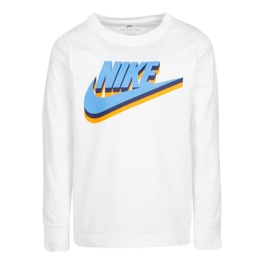 Nike - T-Shirt für Kinder, Langärmlig (Segel)