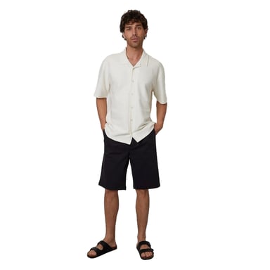 Threadbare - "Antti" Hemd für Herren, leger, kurzärmlig (Ecru)