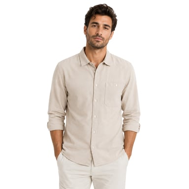 Farah - "Campbell" Hemd für Herren, leger (Indigoblau)
