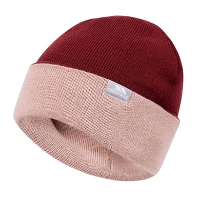 Trespass - "Montana" Mütze für Herren/Damen Unisex, gerippt, Winter (dunkele Kirsche)