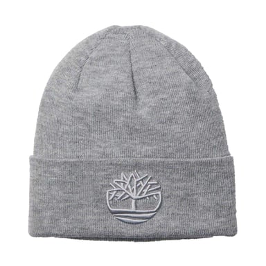 Timberland - Mütze für Herren/Damen Unisex, gerippt (Mittelgrau)