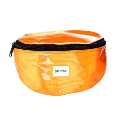 Spiral - Gürteltasche, Marmoriert (Orange)