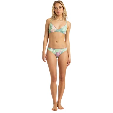 Roxy - Bikini-Set für Damen, dreieckige Körbchen (Grün)