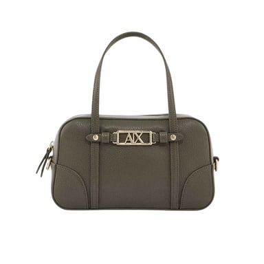 Armani Exchange - Umhängetasche für Damen , Metal Logo (Dunkel-Khaki)
