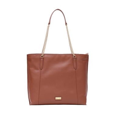 Biba - "Mila" Tragetasche, Leder (Hellbraun)