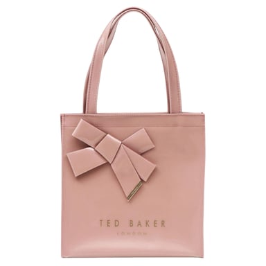 Ted Baker - Tragetasche, Schleife, Alltag (Koralle bedruckt)