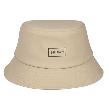 Spiral - Schlapphut für Damen, gerippt (Steinfarben)