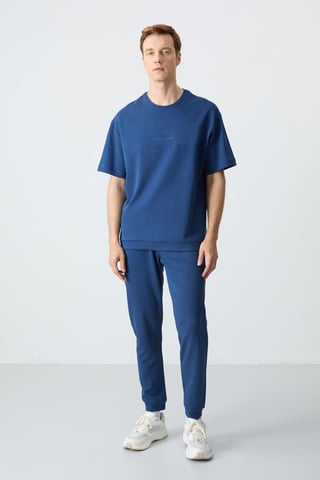 Herren Oversized T-Shirt und Hosen Set