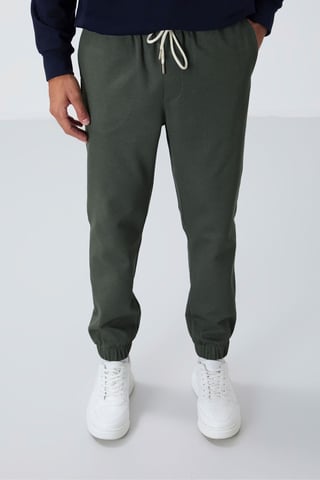 Herren Fleece Sweatpants im Regular Fit