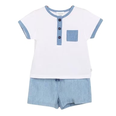 Carrement Beau - Shorts für Baby (Denim)