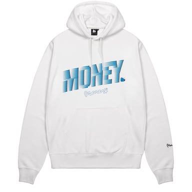 Money - "Zoom" Kapuzenpullover für Herren (Weiß)