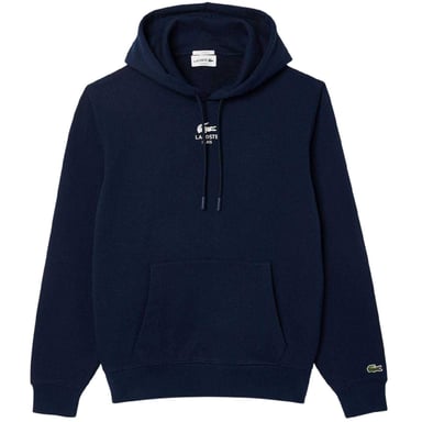 Lacoste - Kapuzenpullover für Herren/Damen Unisex, mit Kapuze, Klassisch (Blau)