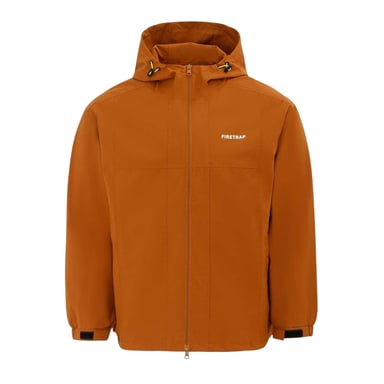 Firetrap - Kapuzenjacke für Herren, Leicht (Kaffeebraun)