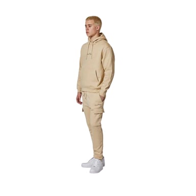 Criminal Damage - Kapuzenpullover für Herren, leger (Steinfarben)