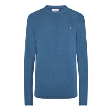 Farah - "Rainhill" Pullover für Herren, Regulär (Metall Grau)