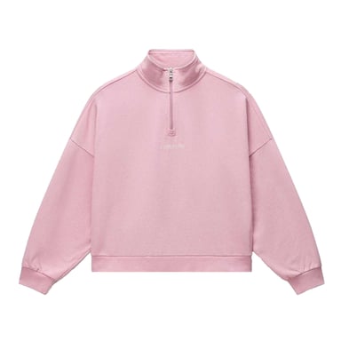Napapijri - "Almas" Sweatshirt für Damen, mit kurzem Reißverschluss (Pink)